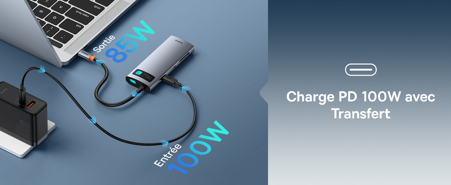 Station d'accueil 7 en 1 BASEUS