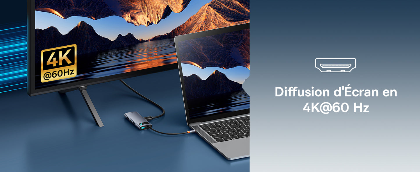 Station d'accueil 7 en 1 BASEUS