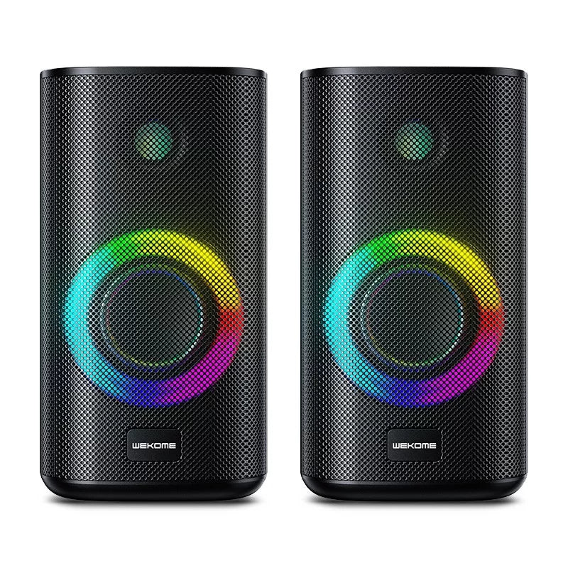 Enceintes de Bureau Bluetooth LED WEKOME
