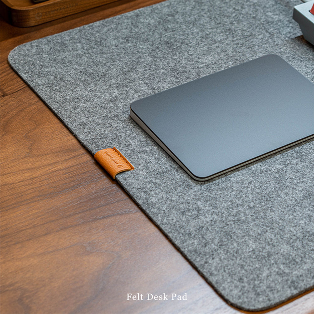 Tapis de bureau feutré