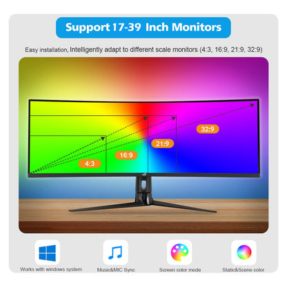 Bande lumineuse LED avec synchronisation d'écran